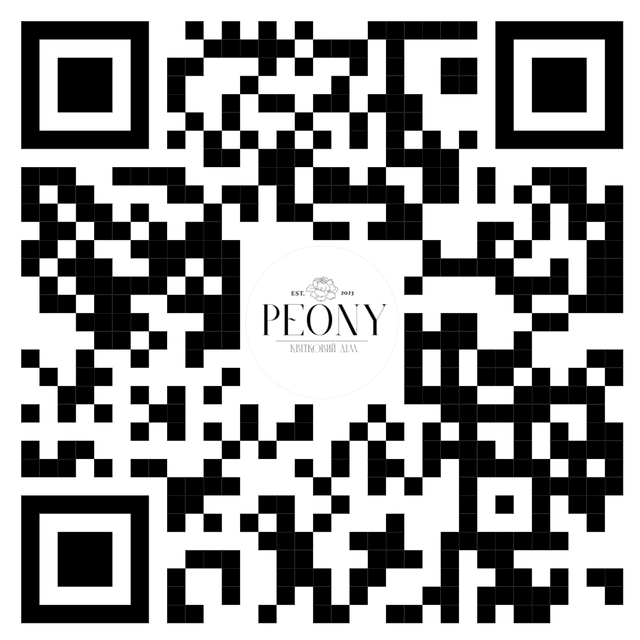 QR Code Peony — мобільний додаток для квіткового магазину з бонусною системою та комунікацією з клієнтами